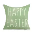 Hellgrün HAPPY EASTER (193(2)) / 45x45 cm