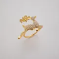 White Rhinestone Reindeer