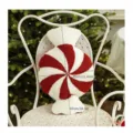 Christmas Red and White Candy Pillow / Standard