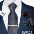 Blue Brown Grid Set (SW321)