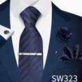 Dark Blue Black Pattern Set (SW323)
