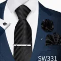 Set a Strisce Nero (SW331)