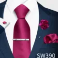 Wine Red Striped Style (SW390)
