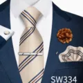 Set a Strisce Beige Blu Marrone (SW334)