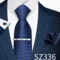 Dark Blue Diamond Jacquard Style (SZ336)