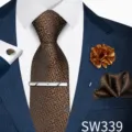 Set Jacquard Marrone (SW339)