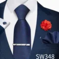 Set a Pois Rossi Blu (SW348)