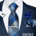 Set Griglia Blu Grigio (SW365)
