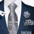 Set Jacquard Grigio Argento (SW368)