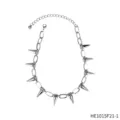 Stachel Nieten Stil (HE1015F21-1) / Silber