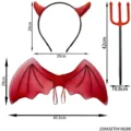 One Size / Red Black Devil Set (25HASET0418GBK)