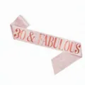 One Size / Pink Glitter 30 & FABULOUS