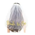 White Mesh Bride Veil (19HEH2001)