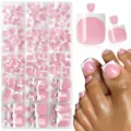 Estilo Francés Rosa (05) / 150 Piezas/Paquete