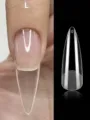 240 Pieces/Pack / Transparent Long Pointed Shape (05)