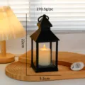 Petite Lanterne Double Couche / Noir