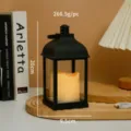 Lanterne Simple Couche / Noir