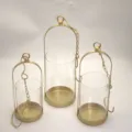 Dreiteiliges Set / Gold