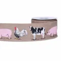 6.3CM (10 Yards/Roll) / Farm Animals
