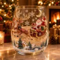 301-400ml / Reindeer Sleigh Style (D)