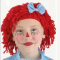Kids 48-52cm / Short Hair Style / Red
