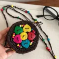 Style Cœur Coloré en Coque de Coco (包包0016)
