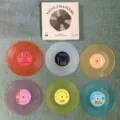Transparent Colorful Coasters (6 Pieces)