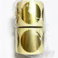 250 Pieces/Roll / Matte Gold