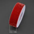 Red With Gold Wire