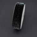 Black With Silver Wire