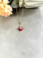 Style Couronne Cœur Croix (A-07)