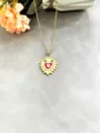 Style Cœur Rouge Pétale (A-08)