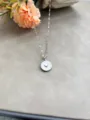 Style Cœur Rond Blanc (Q-13)