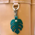 Monstera Leaf-Lobster Clasp Style / Green