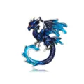 Estilo Dragón Volante (DW0766-1) / Azul