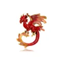 Estilo Dragón Volante (DW0766-2) / Rojo