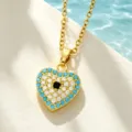 Evil Eye Heart Shape (T3521)