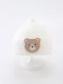 44-51cm (5M-4Y) / Milk White (Embroidered Bear)