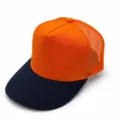 Navy mit Orangem Netz