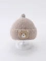 44-51cm (5M-4Y) / Gray Beige (Embroidered Bear)