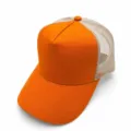 Orange mit Beigem Netz