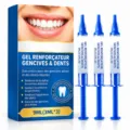 Blue box of gum-care tooth gel with three 3 ml syringe applicators, shown upright on a white background - 9ML(3ML*3)