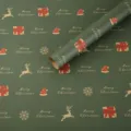 Weihnachts Rentier Stil - Grün