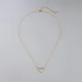 Collana Cuore Traforato - Oro