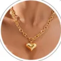 Collane con ciondolo a cuore vistoso