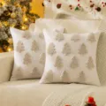 Christmas Tree Tufted Style / 45x45cm (No Insert) / Beige