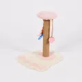 Grande Forme d'Empreinte de Patte / Rose Blanc