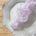11cm de Large x 2m de Long / Violet Crème