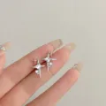 Style Étoile à Quatre Branches (R2300) / Argent