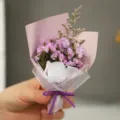 Stile di Confezionamento Bicolore Rosa Viola (HS031) / Nontiscordardimé Rosa Viola